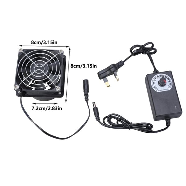 80 mm udsugningsventilator, støjsvag inline kanal, hydroponisk luftblæser, udstødningsventilator