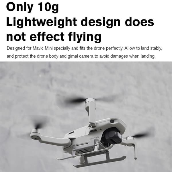 Landingsstel Forlænger Beskyttelse til Mavic Mini 2 Drone Tilbehør