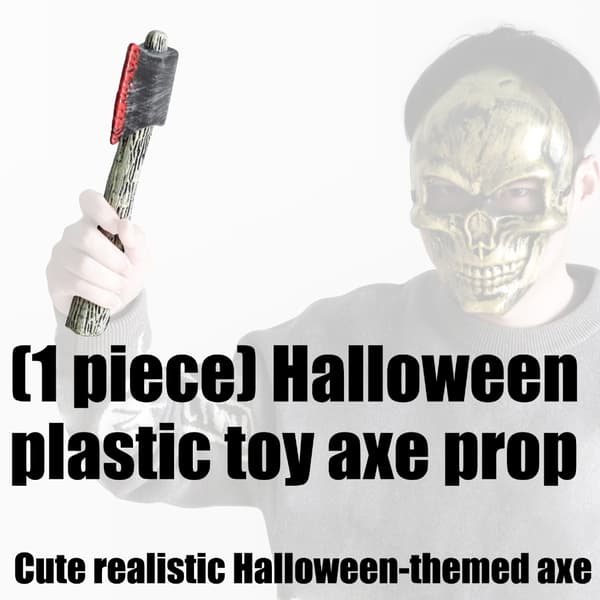 Halloween Plastik Adze Holdbart Rollespil Kostume Tilbehør Til Børn Voksne