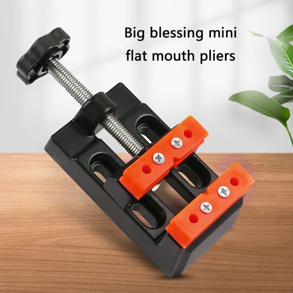 Klämblock Mini Mini Borrpress Bordskruvstycke Multifunktion Skulptur Hantverk