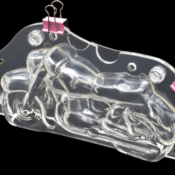 Moussekageforme 3D Slikform Fødselsdagskageforme Plastikchokoladeforme