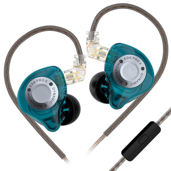 Wire Earphone Headphone Dynamic in Ear Earbud til telefoncomputer Klar lyd