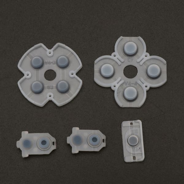 1 Sæt Silikone Ledende Gummipuder Reparation til  Controller