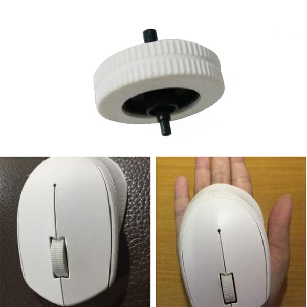 Mushjulshjul Trissa för M275 M280 M330 Musrulle Vit