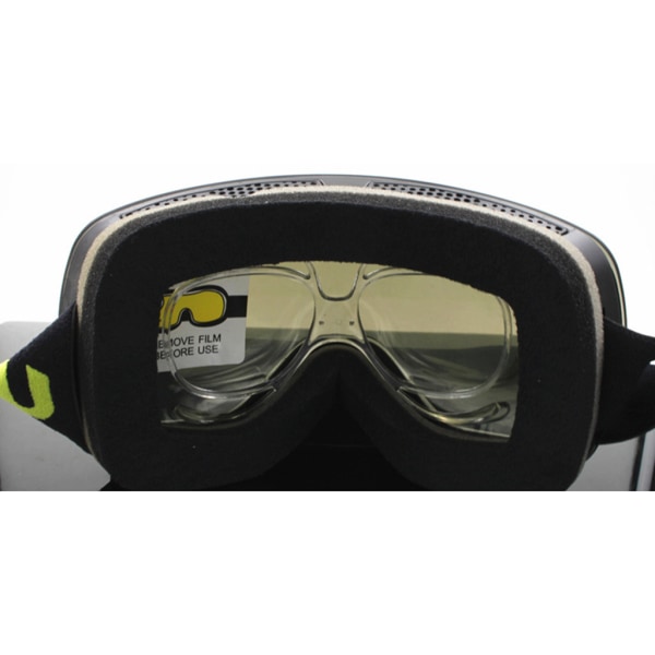 Flexibla bärbara skidglasögon Myopia Frame Snowboard Glasögon Lins Bezel Adapter
