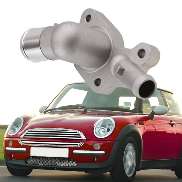 Temperaturregulerende termostathus i aluminium for Mini 2001 til 2008