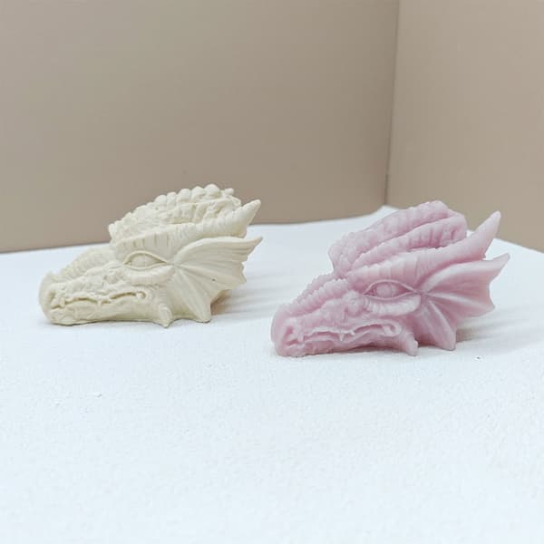 3D Drage Silikoneforme Duftlysforme Epoxy Resin Forme Gipsforme