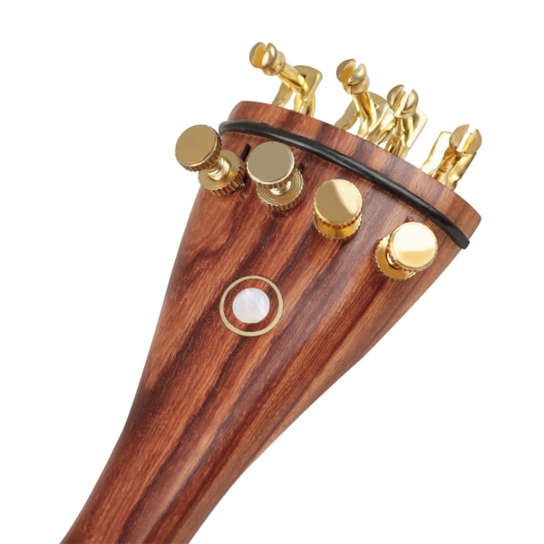 Reparera violindelar 4/4 set med ändstyckets ändstift Stämningspinnar Hakstöd Tailgut Violintillbehörssats