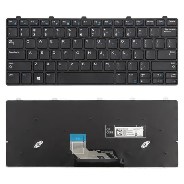 Sort amerikansk layout-udskiftningstastatur til 13-tommer notebook-modeller