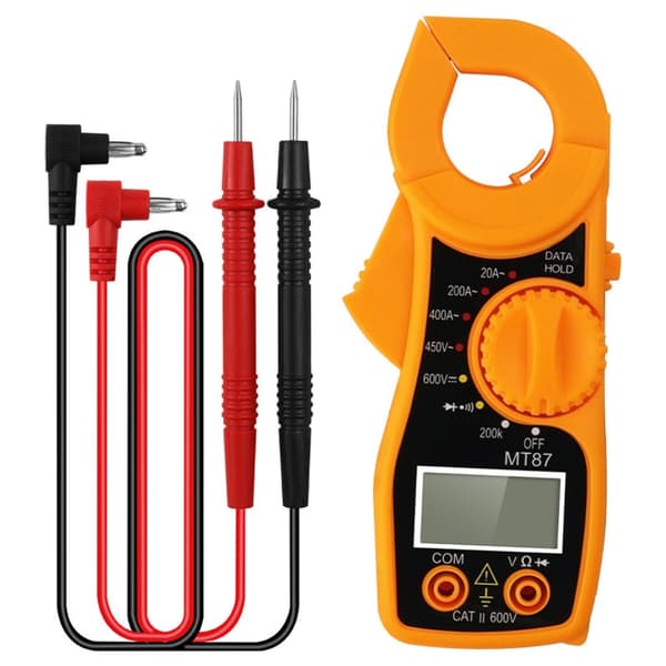 Effektiv tangamperemeter med målekapasitet for effektiv testing