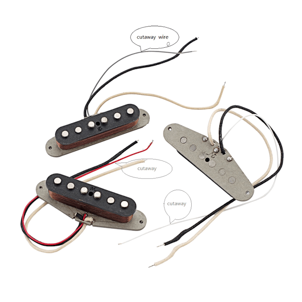 Elektrisk gitarr pickup hals mitten bro enkel spole pickups gitarr delar