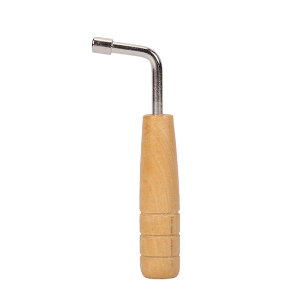 Lyre Harpe Tuning Skiftnøkkel Klassisk Lyre Harpe Tuning Skiftnøkkel L-formet trehåndtak Justeringsverktøy Innvendig 4 vinkelnøkkel