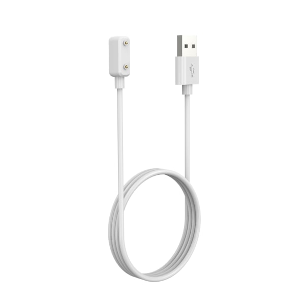 Pikalatauskaapeli ABS USB -johto Rannekkeen latausjohto sopii Fit 3:lle White