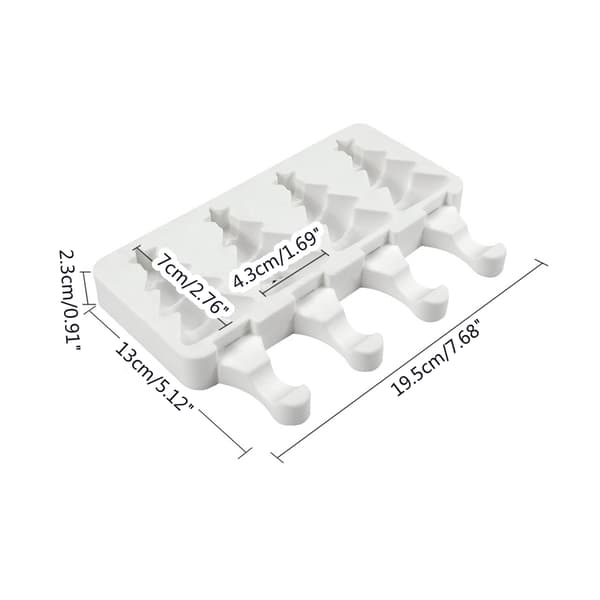 Sugarcraft Form Silikone 3D Sød Juletræ Bageværktøj Køkkengave