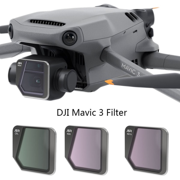 Linsfilter CPL/ND8 /ND16/ND32 neutral densitet polariserande linsfilter för Mavic 3 Action Camera Drone null - CPL