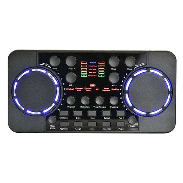 Lydkort Audio Mixer Audio Interface til Livestreaming Audio Broadcast