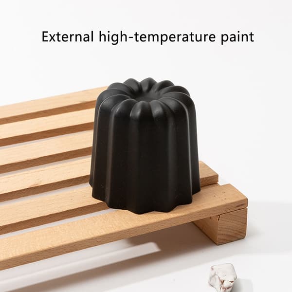 6 stk. Nonstick Bageforme til Cannele Kage Aluminium Legering Dessert Bageudstyr