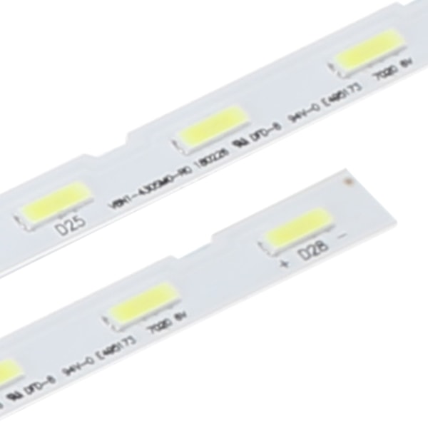2 STK LED Baklysstripe For UA43NU7100 UE43NU7092 UE43RU7400 Led Barer 462mm