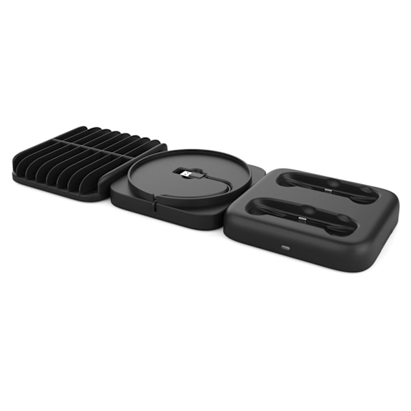 Spelhandtag Laddare 2Slots Controller Ladestation Snabbladdning Dock Power för Xbox Series X spelkonsol