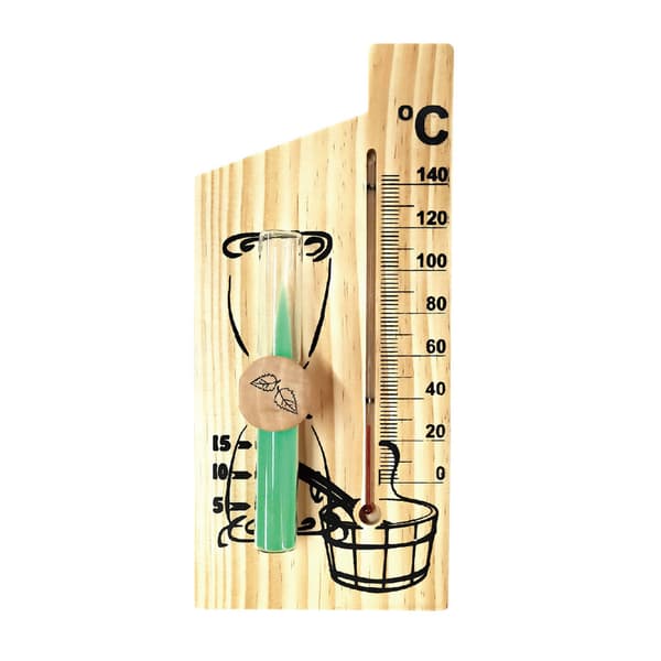 Hög noggrannhet Trätermometer Väggmonterad Termometer Temperaturmätare
