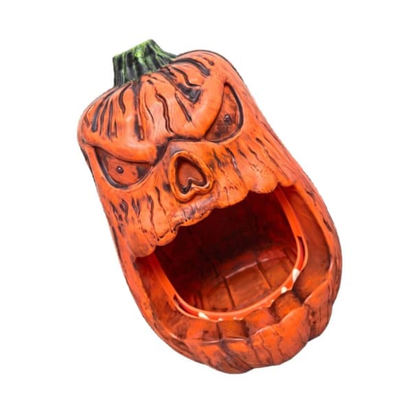 Lydaktivert gresskar-dekorasjon godterioppbevaringsboks for Halloween-dekorasjon