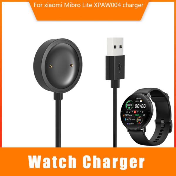 Smartwatch USB laddare Trådhållare Stativ för Mibro Lite XPAW004 trådlös adapter