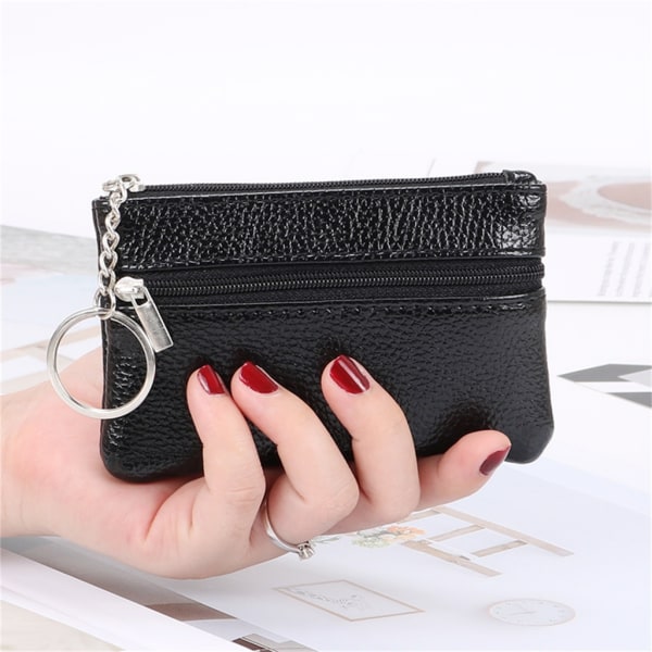 Pocket Wallet Holder Modekortholder Bankkortetui Pung Bærbar Maroon