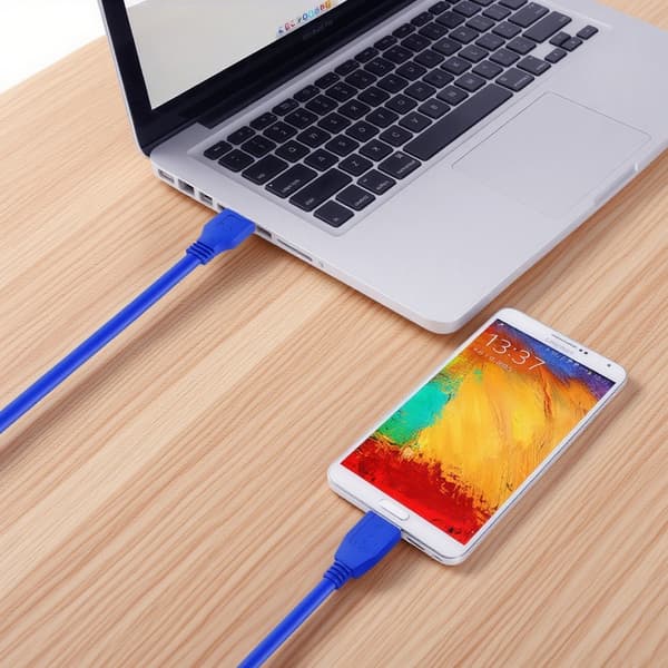 Pakke med 2 stk USB3.0 til USB 5Pin kabel 1m Rask dataoverføring og ladekabel