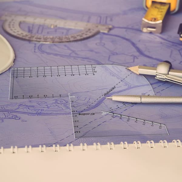 Multifunktionel Ergonomisk Buet Patchwork Skabelon Lineal med Skalamarkering