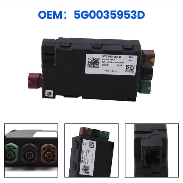 Bil ledningsnett USB-hub 5G0035953D for panelgrensesnitt servicebehov