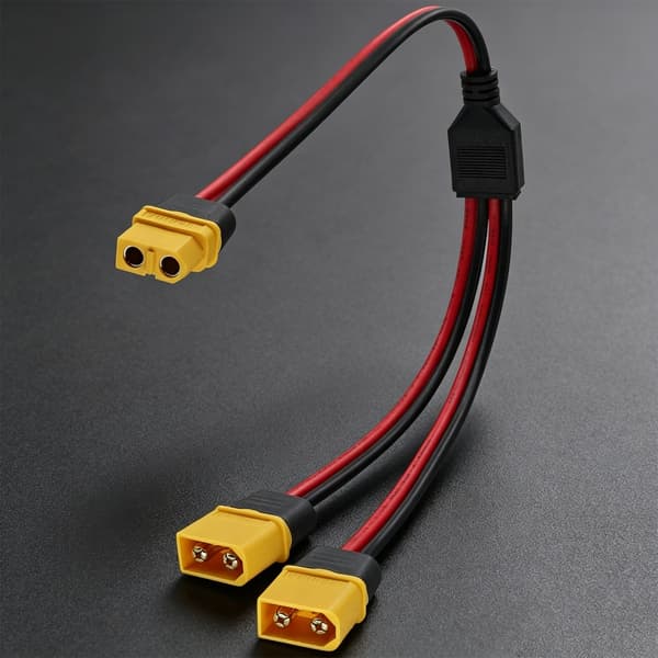 XT60 20 cm Y-kabel med PVC-deksel for vanlig XT60-linjearbeid