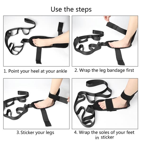 Hamstring Stretcher Stretching-Bands Calf Stretcher Ligament Stretching Belt