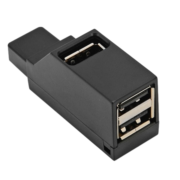 3 Portar USB Hub Kompakt USB Adapter Splitter Förbättrade anslutningsportar för PC