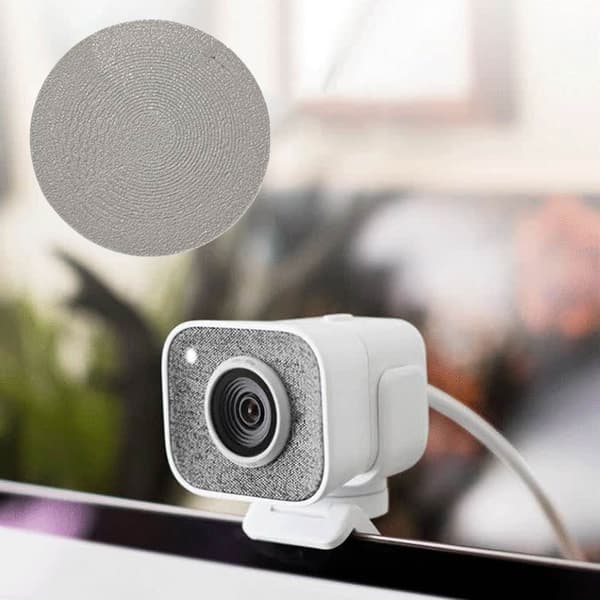 Rejsevenligt kameralinsedæksel til StreamCam Webcam Let at bære