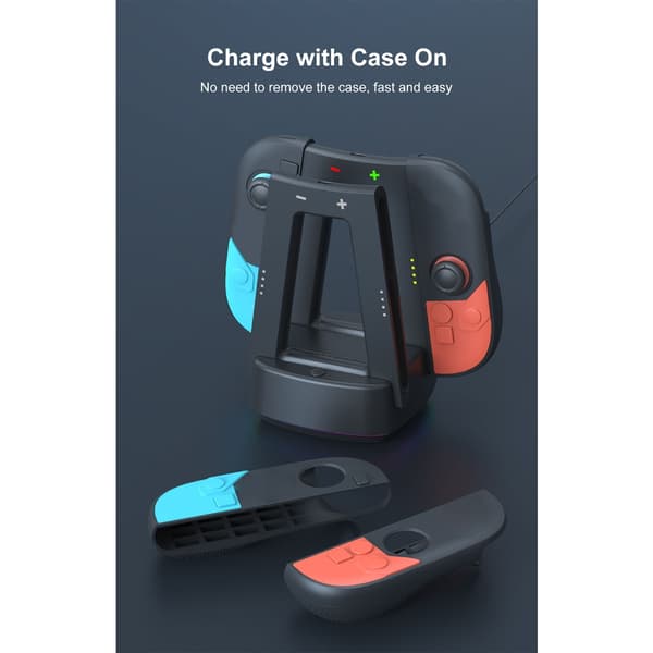 Universal Gaming Controller Opladningsdock Holder 4 Enheder Samtidig