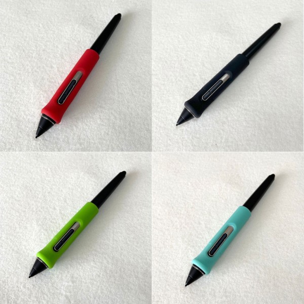 Silikongrepphållare för Wacom Tablet Pen PTH460 PTH660 PTH860 DTK1661 DTK1660 Case tillbehör för hudfodral Green