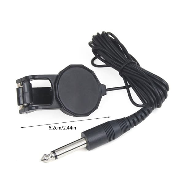 Akustisk Gitarr Akustisk Pickup Clip On Kontaktmikrofon Piezo Pickup