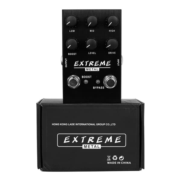 Multifunktionel Elektrisk Guitar Distortion Pedal Digital Delay Tilbehør