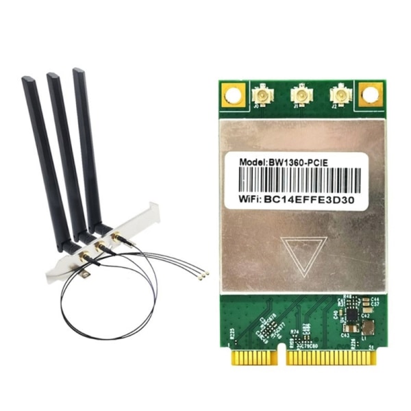 BW1360 WiFi-kort BCM94360 BW1360-PCIE Mini PCIE trådlöst kort 2,4G+5G 1750Mbps null - C