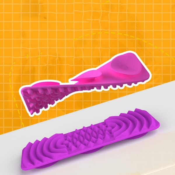 8 st sensorisk sugkoppsleksak stressreducering texturleksak för vuxna avkoppling