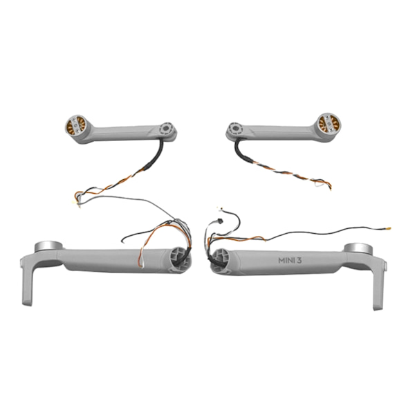 Reservedele til Mini 3-droner, venstre, højre, forreste og bageste motorarme, udskiftning, reparation, reservedele, motordroner, reparationsdele, tilbehør null - Left Front
