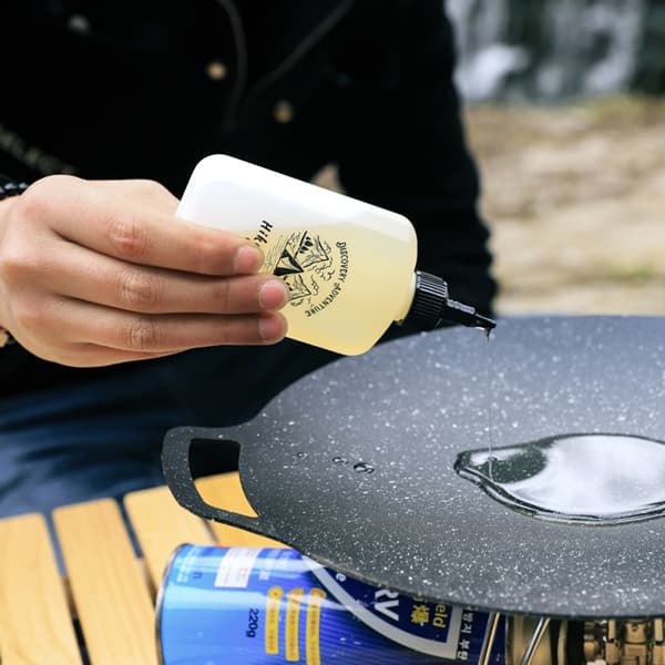 Krydda Klämflaskor Olja Vinäger Dispenser Såsflaska Kryddflaska