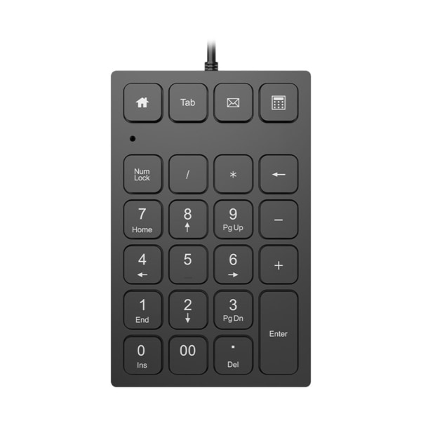 USB numerisk tastatur til Aigo N28 tastaturer Computer Notebook Nummertastaturer Højfølsomme regnskabstastaturer
