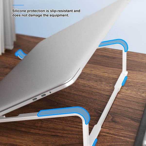 Bærbar Laptop Stativ Sammenleggbar Støtte Base Notebook Stativ Brakett Laptop