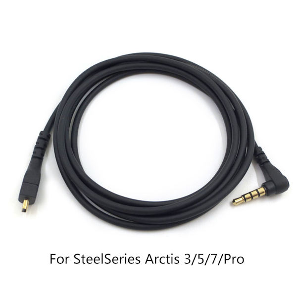 Vaihtokuulokekaapelin jatkokaapeli 3,5 mm Arctis 3 5 7 Pro