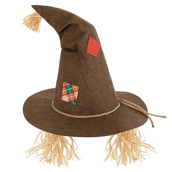Uhyggelig design heksehat til kvinder til Halloweenfester og temaforsamlinger