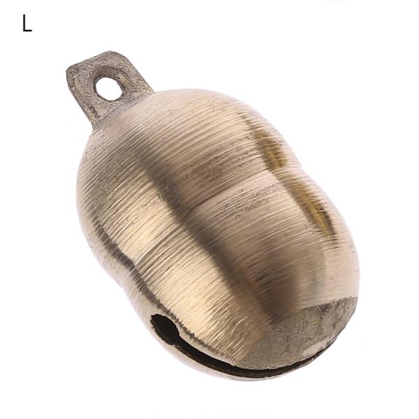 Hest Sau Ku Beite Kobber Bells 3 Størrelser Messing Bells for Diverse Husdyr Storfe Geit for Camel Farm Loud Bronse