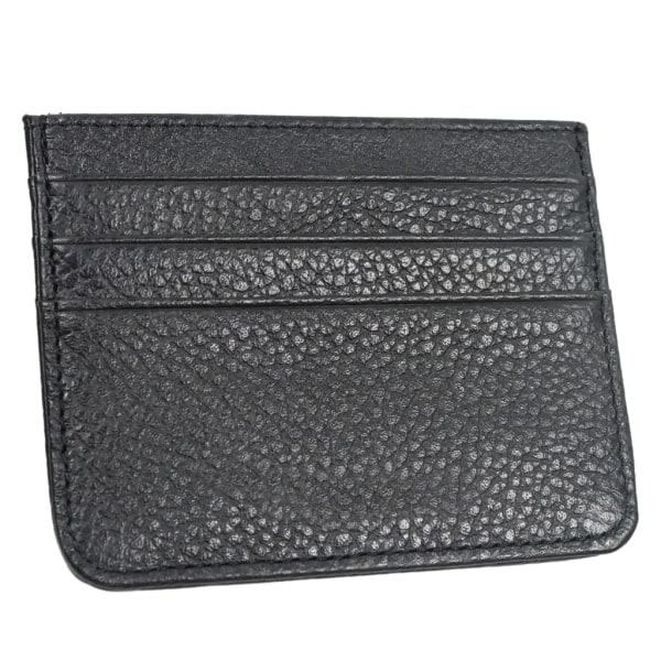 Kredittkort Bankkort Kontantholder Mynt Small Change Purse Multi Slot Wallet Black