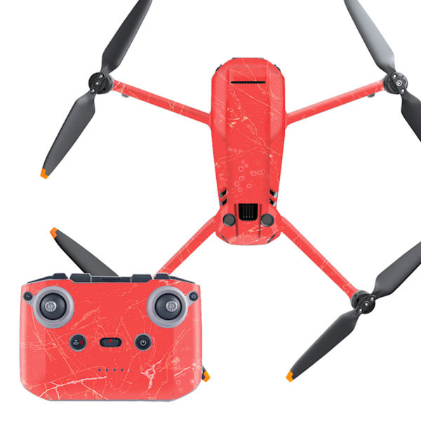 Vanntett selvklebende PVC Drone Hud Body Protector Fjernkontroll Arm Protector for Mavic 3 tilbehør