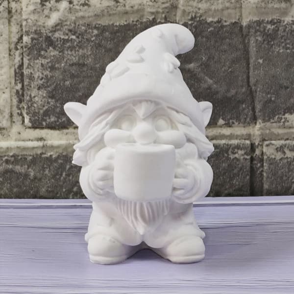 3D Dvergfigur Silikonform for å lage stearinlys, såpe og gipsskulptur